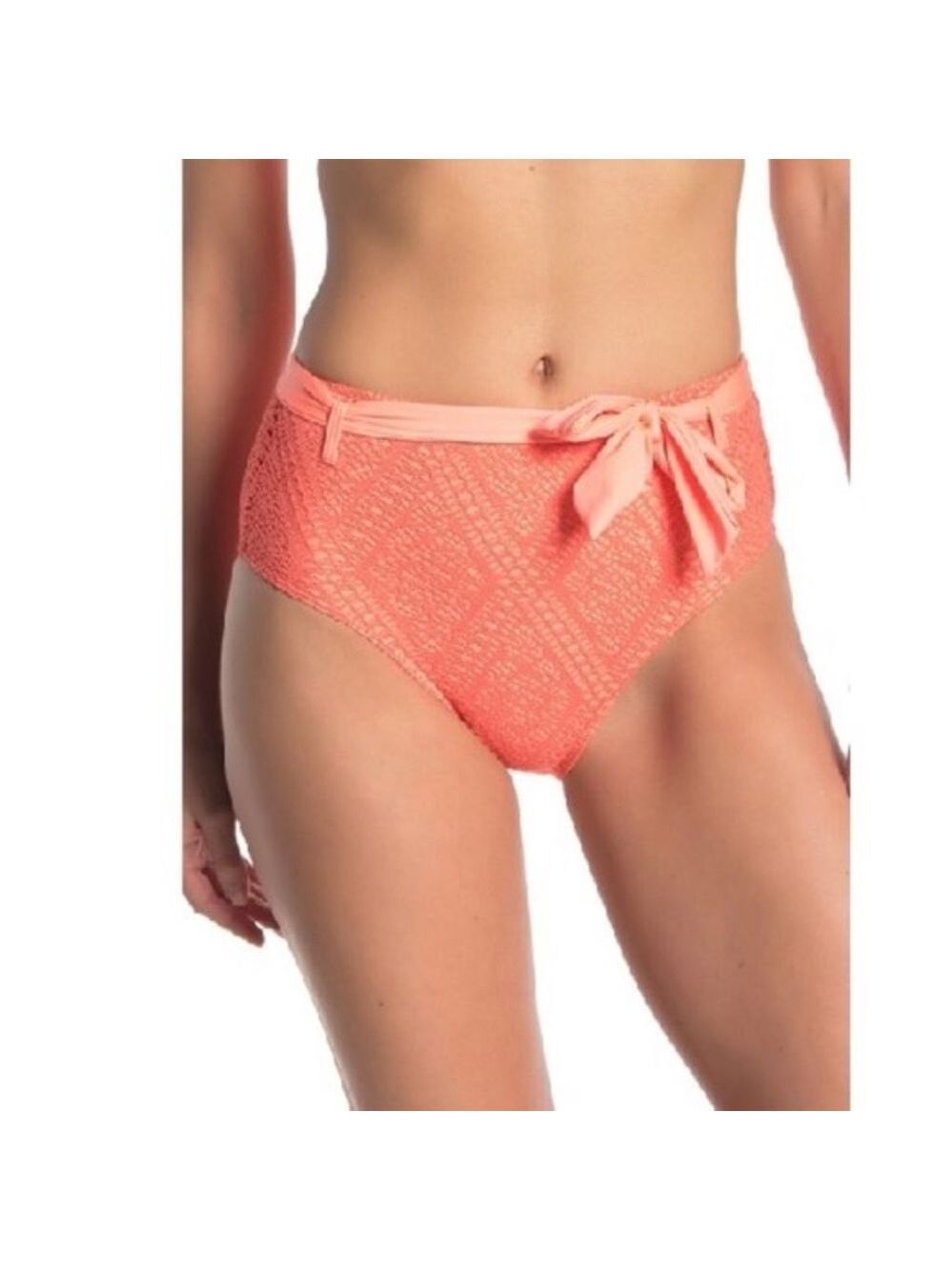 Ella Moss Waist Tie Crochet Bikini Bottoms